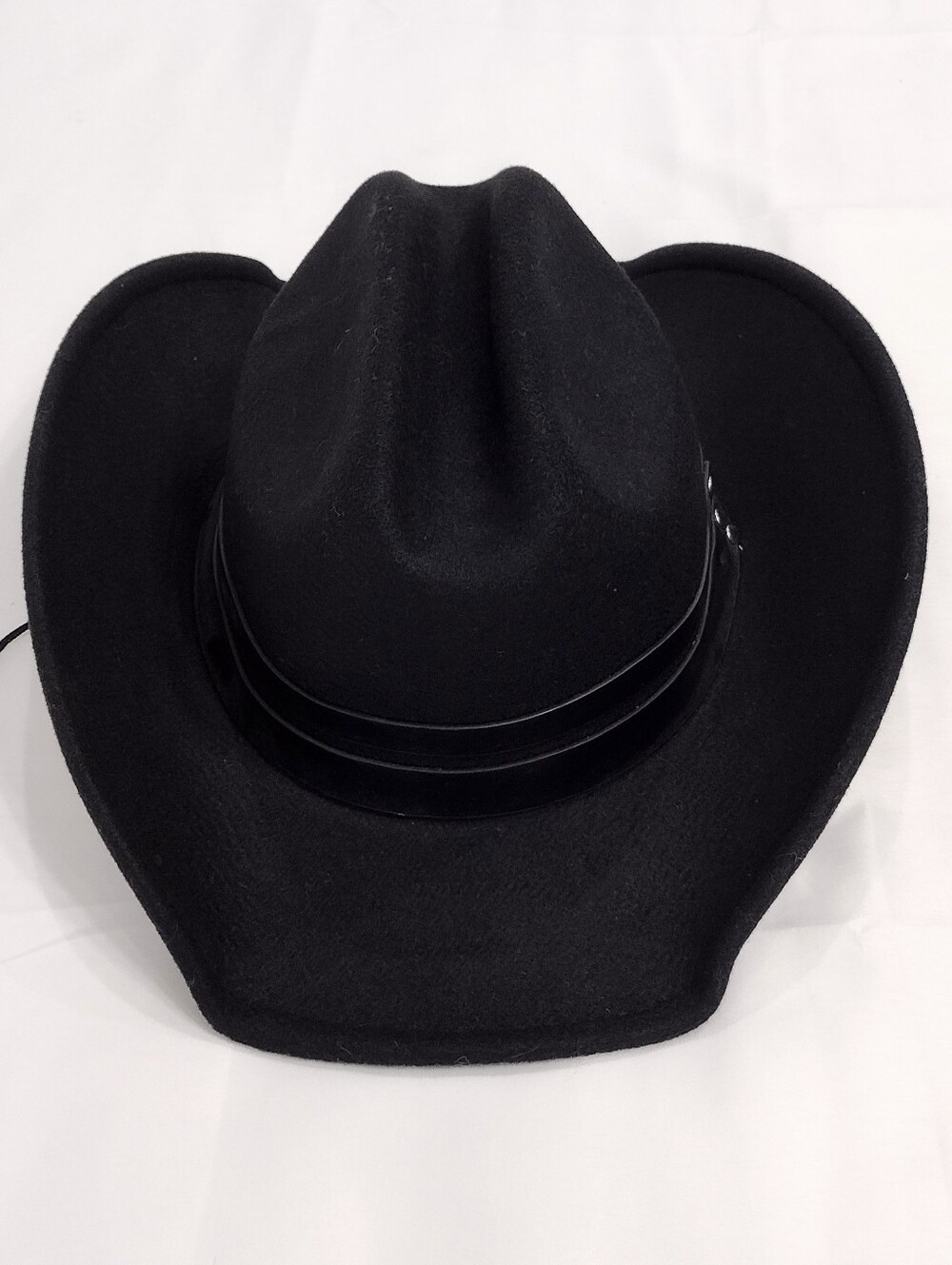 Treasure &Bond Women's Black Felt Cowboy Hat - OS